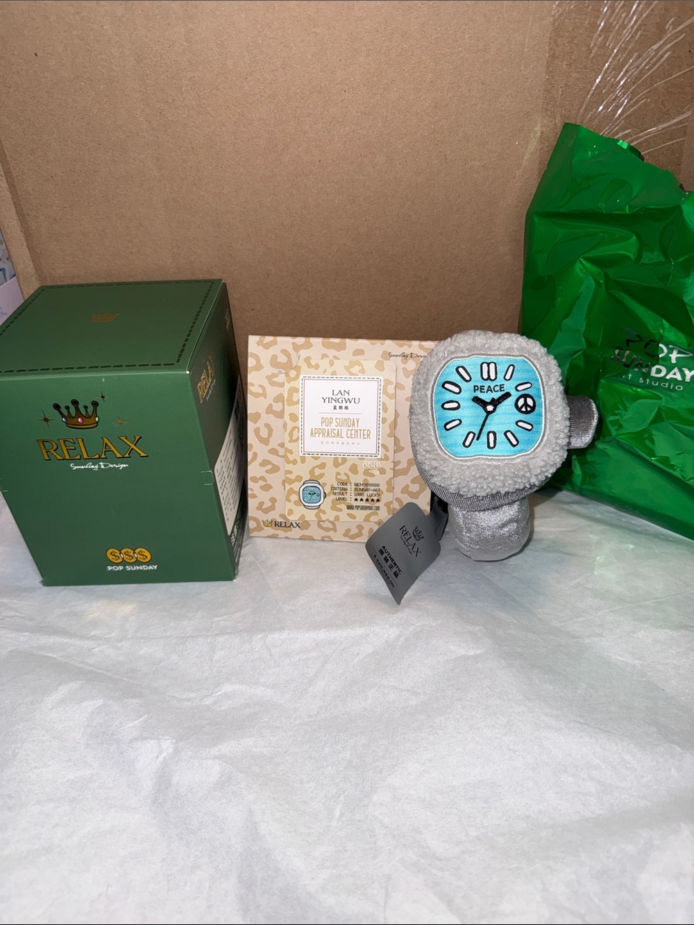 Pop Sunday Relax Luxury Watch Series Confirmed Lan Yingwu